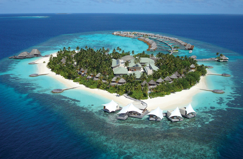 Риф в отеле W Maldives