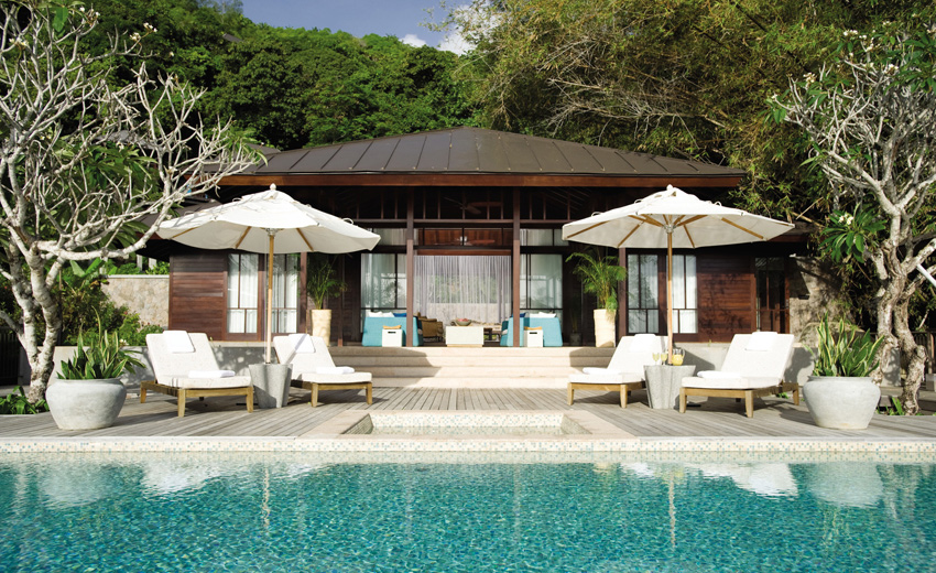Four Seasons Resort Seychelles, отель, вилла, Two-Bedroom Presidential Suite,