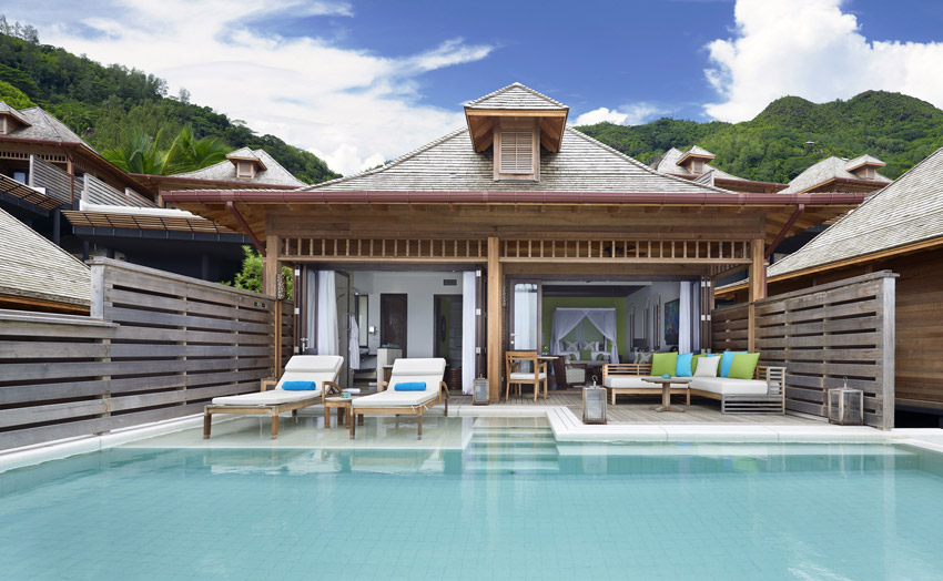 Отель Hilton Seychelles Northolme Resort. Вилла категории Grand Ocean View Pool Villa.