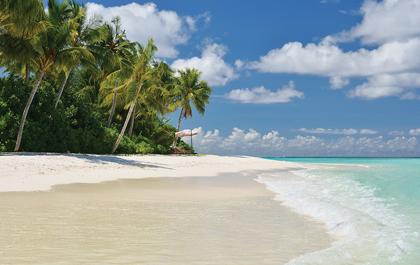 Отдых на пляже Мальдивы