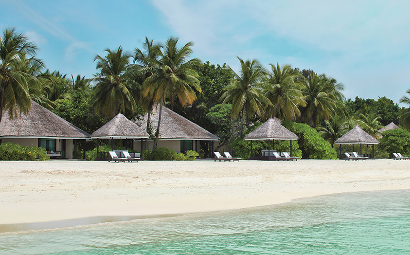 Отель Kihaad Maldives. Вилла Sunset Prestige Pavillon Beach Villa.