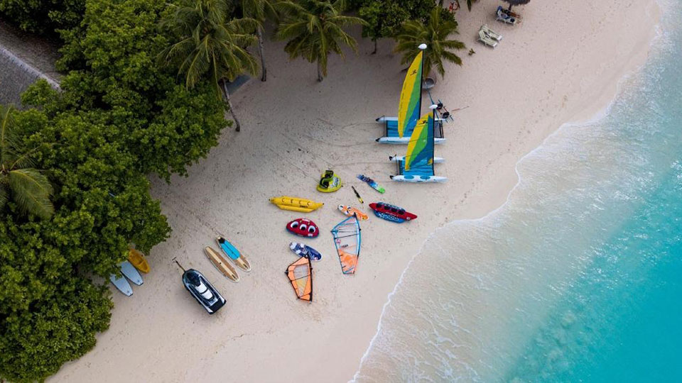 Водные виды спорта в отеле Fгaveri Maldives