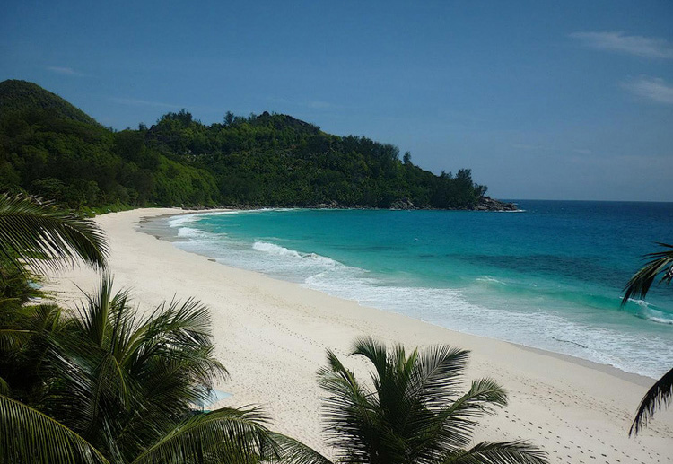 Свадьба на Сейшелах. Lemuria Resort & Banyan Tree. Ноябрь 2010. Пляж отеля Banyan Tree.