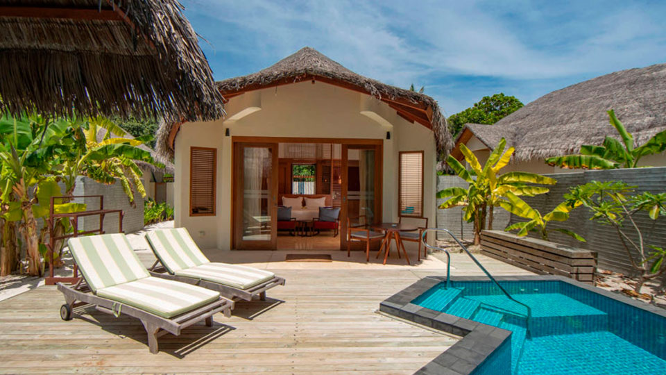 Fгaveri Maldives терраса в Dhoni Pool Villa 