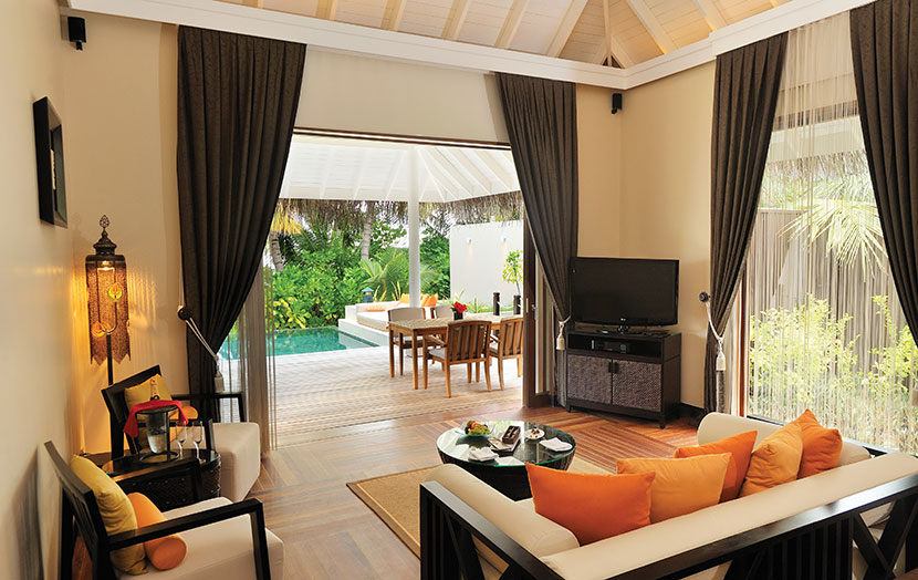 Отель Ayada Maldives. Sunset Beach Suite.