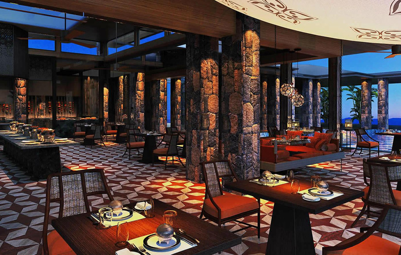 Отель The Westin Turtle Bay Resort & Spa Mauritius. Ресторан Kangan.