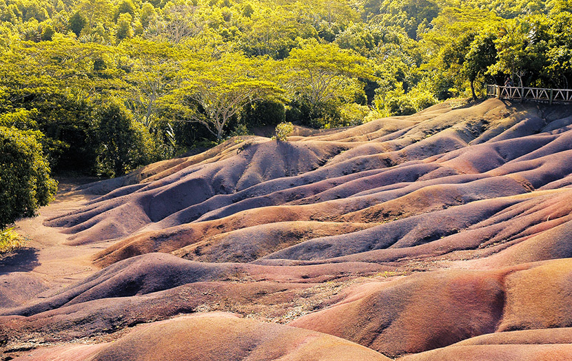 Семицветные пески Шамарель Маврикий