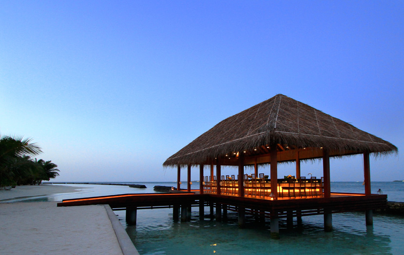 Отель Kurumba Maldives. Ресторан Hamakaze. 