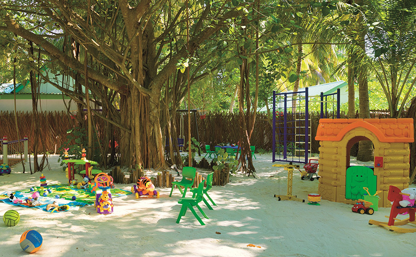 Детский клуб отеля Kihaad Maldives.