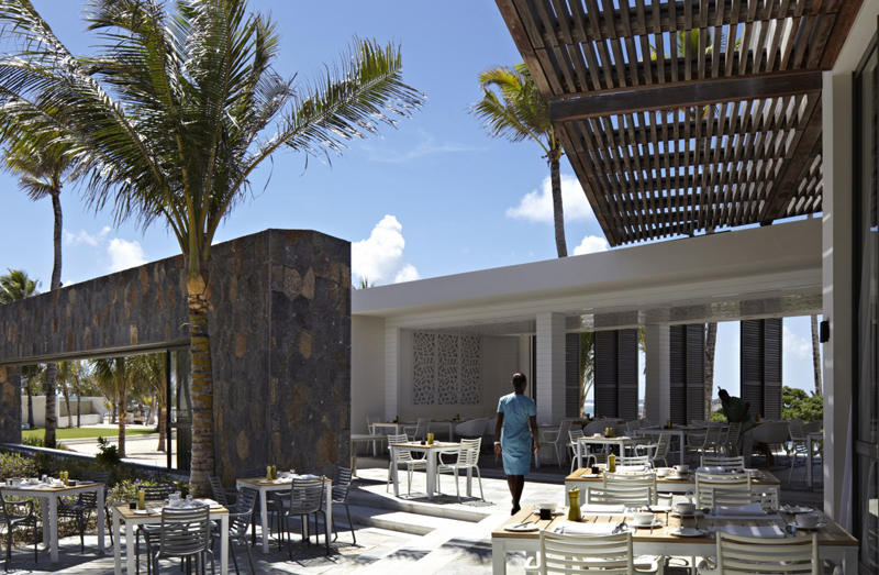 Отель Long Beach Mauritius. Ресторан Le Marche.