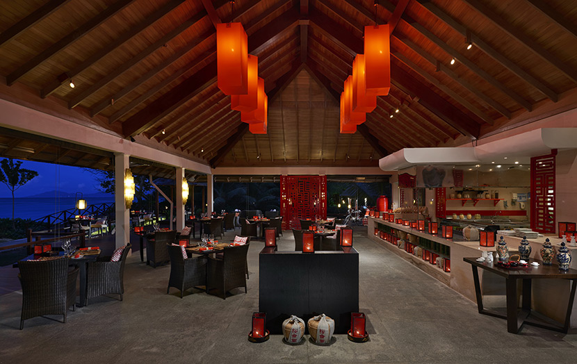 отель Hilton Seychelles Labriz Resort ресторан Sakura